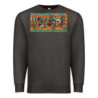 Smoke texas sunflower cactus cowhide leopard licence plate Premium Sweatshirt - Artiststas