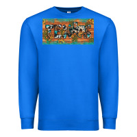 True Royal texas sunflower cactus cowhide leopard licence plate Premium Sweatshirt - Artiststas