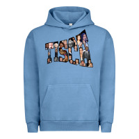 Pigment Pebble Blue NYU Tisch Urban Hoodie - minhPixels