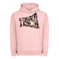 Pigment Salmon NYU Tisch Urban Hoodie - minhPixels