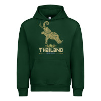 Forest Green Thai Flag Vacation Bangkok Travel Thailand Urban Hoodie - minhPixels
