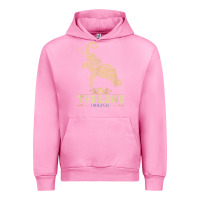 Fuchsia Pink Thai Flag Vacation Bangkok Travel Thailand Urban Hoodie - minhPixels