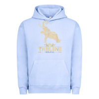 Pigment Grape Ice Thai Flag Vacation Bangkok Travel Thailand Urban Hoodie - minhPixels
