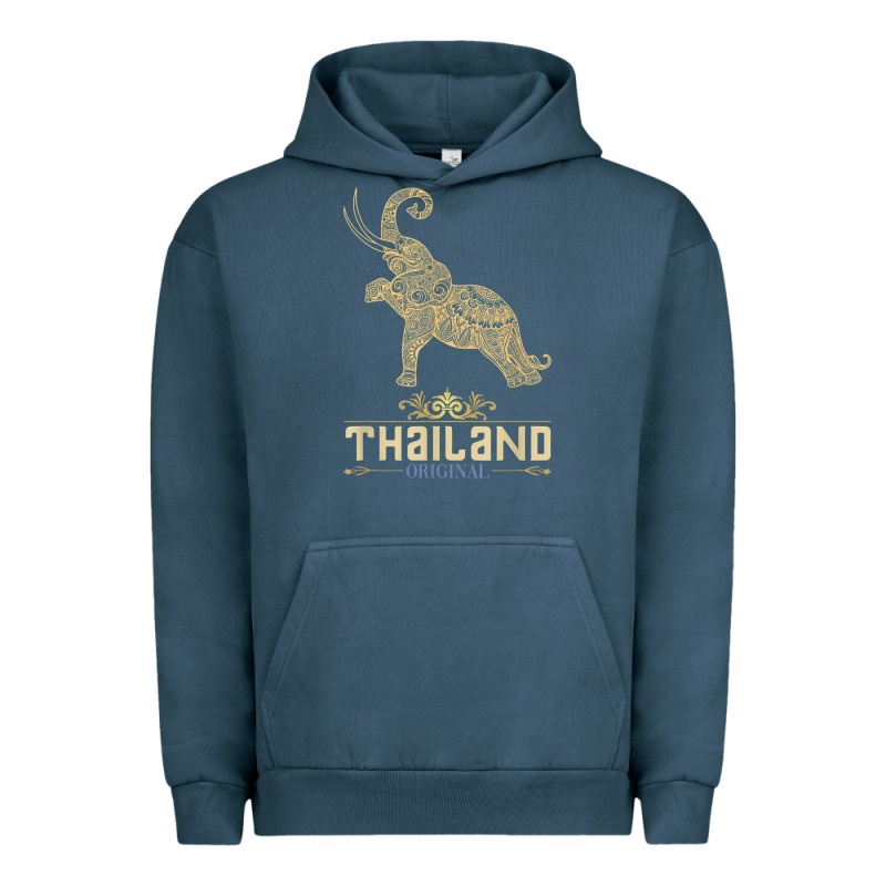Thai Flag Vacation Bangkok Travel Thailand Urban Hoodie by minhPixels | Teevron