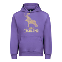 Tulip Thai Flag Vacation Bangkok Travel Thailand Urban Hoodie - minhPixels