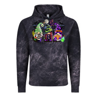 Cloud Black halloween gnome Vintage Hoodie - CowGirlArtShop