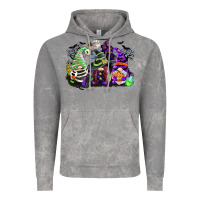 Cloud Rock halloween gnome Vintage Hoodie - CowGirlArtShop