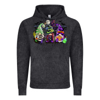 Vintage Black halloween gnome Vintage Hoodie - CowGirlArtShop