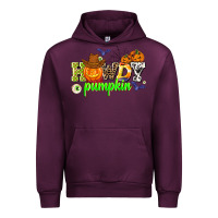 Mauve Wine howdy halloween pumpkins Urban Hoodie - AdoDesignShop
