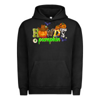 Pigment Black howdy halloween pumpkins Urban Hoodie - AdoDesignShop