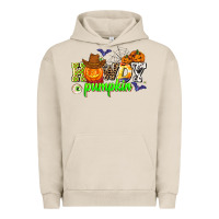 Pigment French Oak howdy halloween pumpkins Urban Hoodie - AdoDesignShop