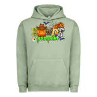Pigment Oil Green howdy halloween pumpkins Urban Hoodie - AdoDesignShop