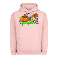 Pigment Salmon howdy halloween pumpkins Urban Hoodie - AdoDesignShop