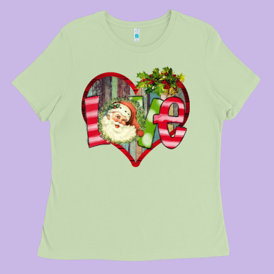 Love Christmas Ladies Tee Designed By Bettercallsaul