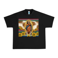Black our lady of guadalupe Urban Heavy Tee - TumblerDesignByShophia