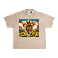 French Oak our lady of guadalupe Urban Heavy Tee - TumblerDesignByShophia