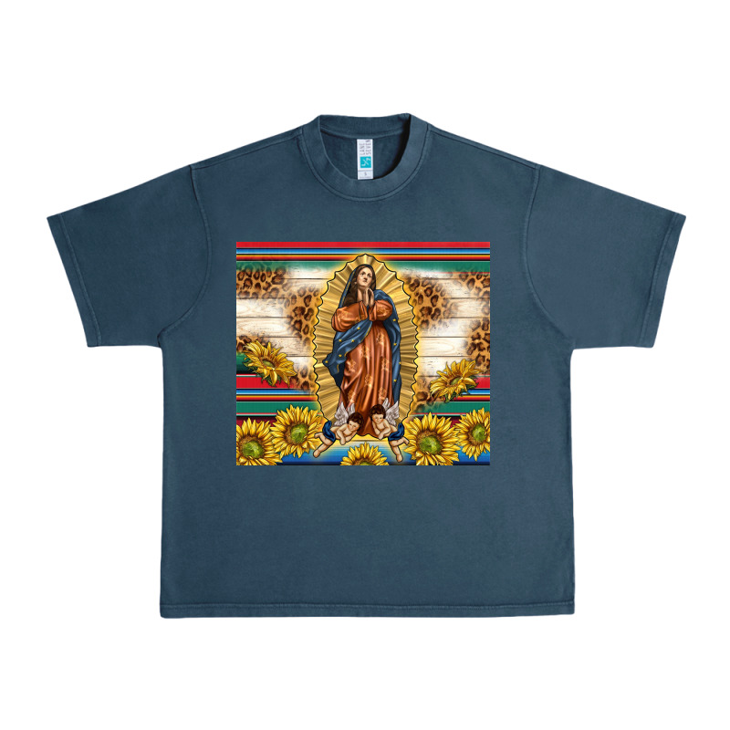 Our Lady Of Guadalupe Urban Heavy Tee by TumblerDesignByShophia | Teevron