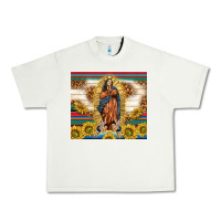 Pistachio our lady of guadalupe Urban Heavy Tee - TumblerDesignByShophia