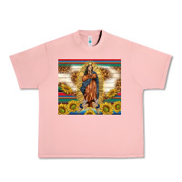 Salmon our lady of guadalupe Urban Heavy Tee - TumblerDesignByShophia