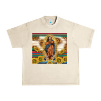 Sandshell our lady of guadalupe Urban Heavy Tee - TumblerDesignByShophia