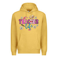 Antique Gold teacher life Premium Hoodie - BundleAndBundleShop