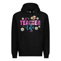 Black teacher life Premium Hoodie - BundleAndBundleShop