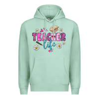 Seafoam teacher life Premium Hoodie - BundleAndBundleShop