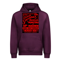 Mauve Wine Devils rejects rob zombie captain Spaulding movie Urban Hoodie - minhPixels