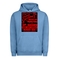 Pigment Pebble Blue Devils rejects rob zombie captain Spaulding movie Urban Hoodie - minhPixels