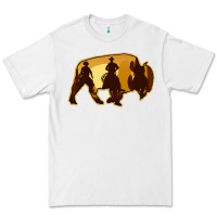 White Bison Silhouette Cowboy Premium Tee - Bettercallsaul