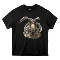 Black navajo churro sheep head Heavy Core Tee - LillyAllenDesigns