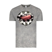 Cloud Rock Soccer lips Vintage Tee - HowdyJamesFarm