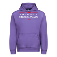 Tulip Make Treason Wrong Again Political Resist Lying Anti-Trump Urban Hoodie - minhPixels