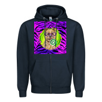 Navy Halloween Cairn Terrier Dog Zipper Hoodie - LillyAllenDesigns