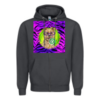 Smoke Halloween Cairn Terrier Dog Zipper Hoodie - LillyAllenDesigns