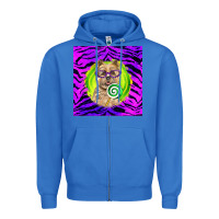 True Royal Halloween Cairn Terrier Dog Zipper Hoodie - LillyAllenDesigns