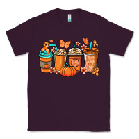 Plum Kidney Cancer coffee cups orange ribbon Classic Tee - NancyCooperArtShop