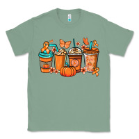Sage Kidney Cancer coffee cups orange ribbon Classic Tee - NancyCooperArtShop