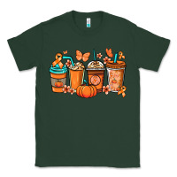 Sports Green Kidney Cancer coffee cups orange ribbon Classic Tee - NancyCooperArtShop