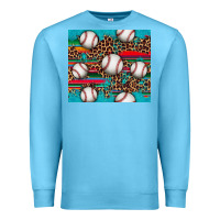 Ocean Blue baseball Premium Sweatshirt - Artiststas