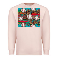 Pale Pink baseball Premium Sweatshirt - Artiststas