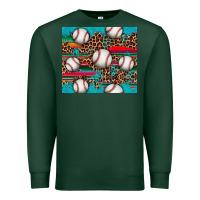 Sports Green baseball Premium Sweatshirt - Artiststas