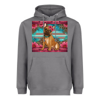 Storm french bulldog floral Heavyweight Hoodie - Artiststas