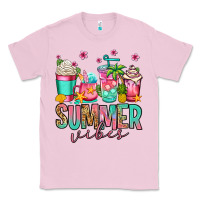Bubblegum Pink summer vibes coffee cups Classic Tee - Jasminsmagicworld