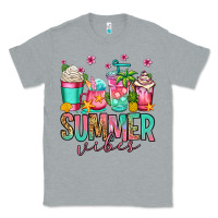 Heather Grey summer vibes coffee cups Classic Tee - Jasminsmagicworld
