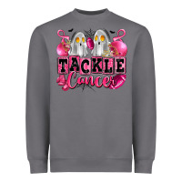 Storm tackle cancer with ghosts playing football Heavyweight Sweatshirt - LillyAllenDesigns