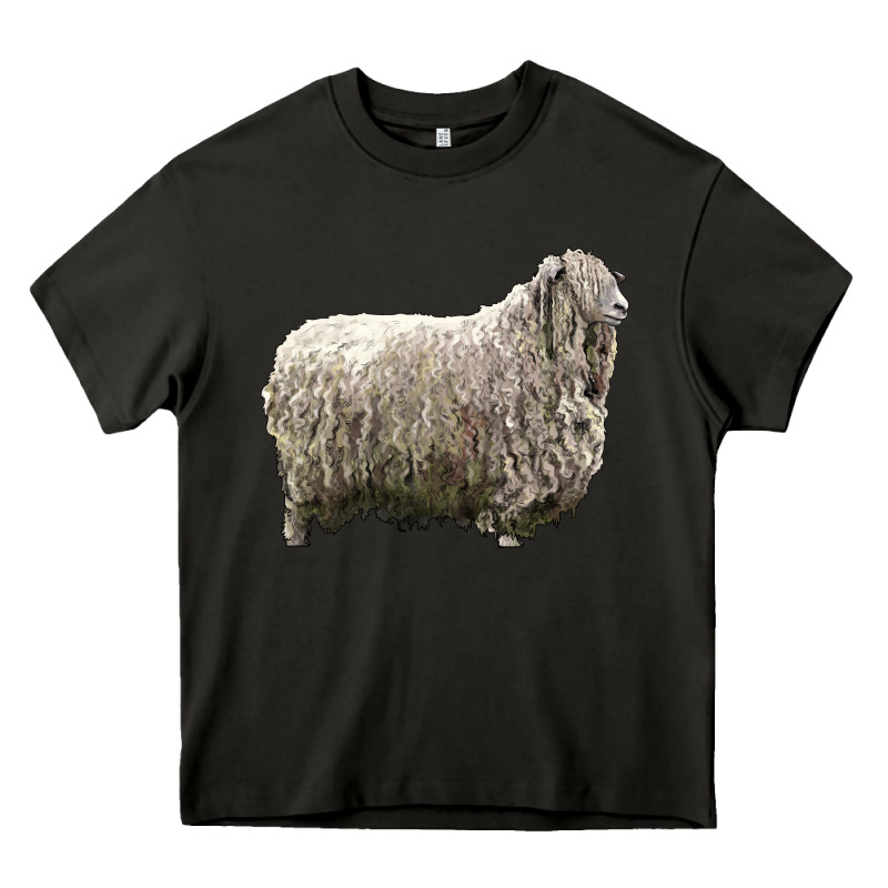 Lincoln Sheep Heavy Core Tee by LillyAllenDesigns | Teevron