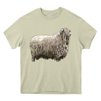 Mossy lincoln sheep Heavy Core Tee - LillyAllenDesigns