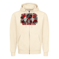 Sandshell chillin with my gnomies Zipper Hoodie - SublimationCraftShop