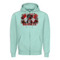 Seafoam chillin with my gnomies Zipper Hoodie - SublimationCraftShop